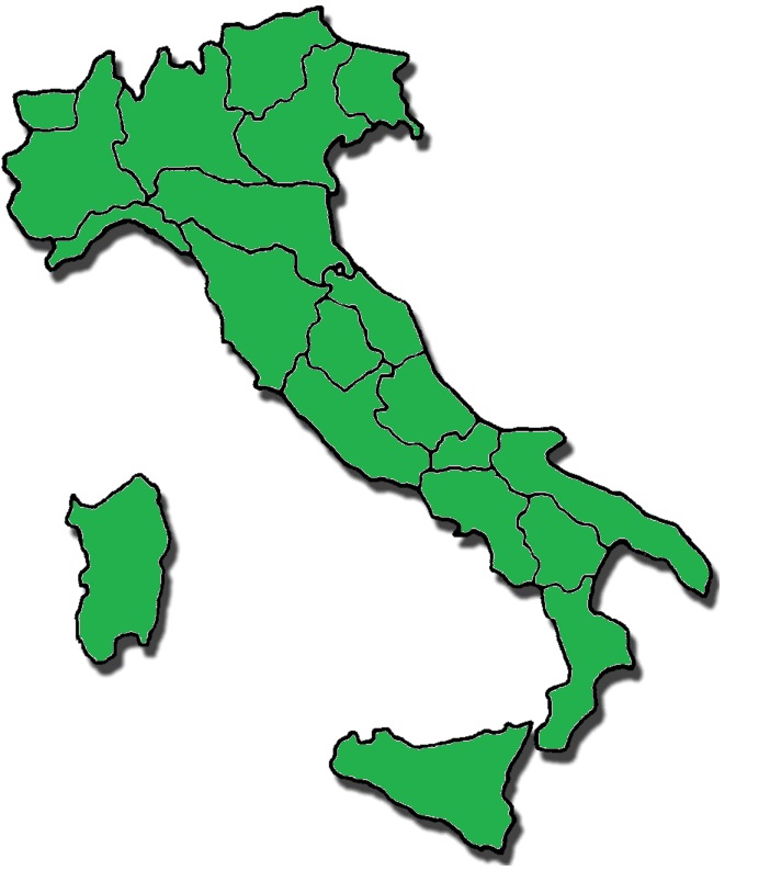 cartina italia sedi